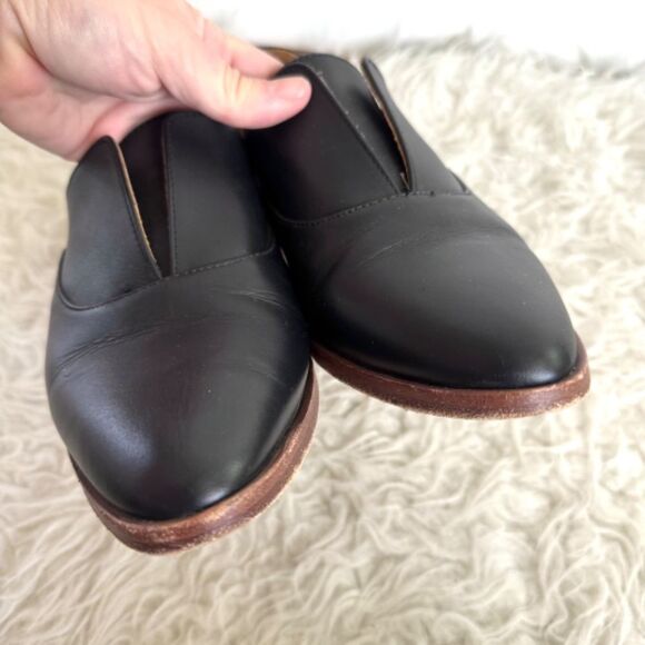 Nisolo Emma d'Orsay Oxford - Black Leather | Size 8 - Picture 6 of 11